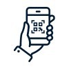 Convites rápidos com chave mobile ou QRCode inteligente